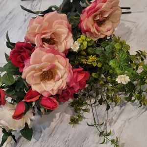Realistic artificial flowers Bundle